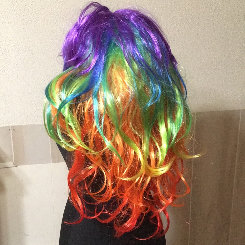 Rainbow Wig